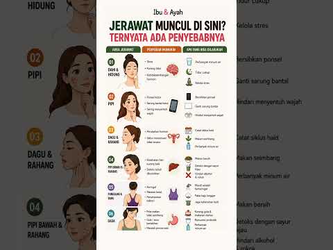 Jerawat Muncul di Sini? Ternyata Ini Penyebabnya dan Cara Mengatasinya #ibudanayah
