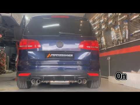 VW Touran 1.4  |  A Performance - Full Set Catback Valvetronic system Sound