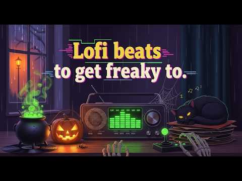 Haunted Halloween Lofi Instrumental 🎃 | 17 Min Spooky Study Beats to Relax / Focus