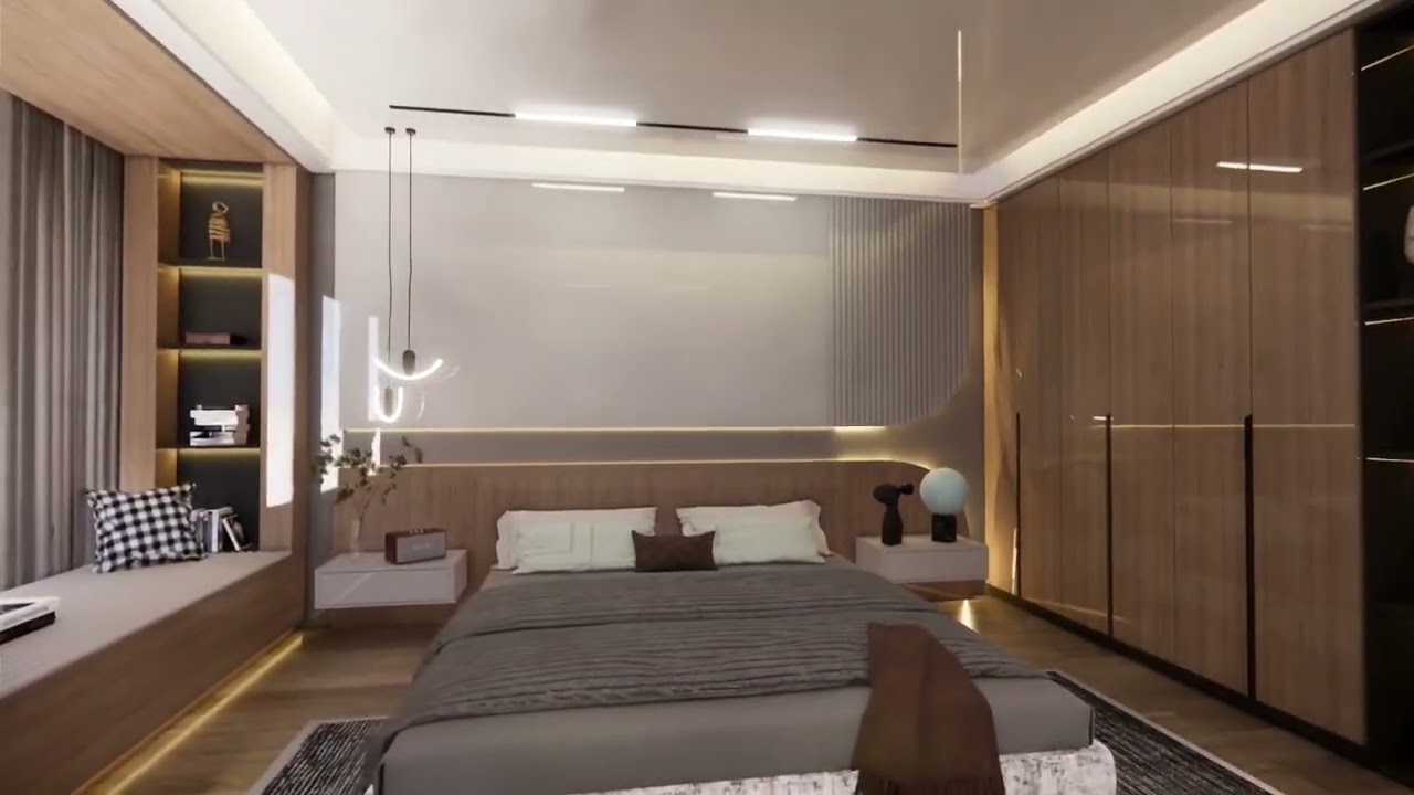 "Transforming Dreams into Reality: Step Inside Our Stunning Bedroom Designs! ✨ #InteriorDesign