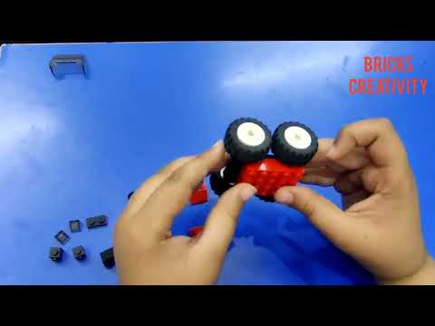 Lego mini monster truck (TUTORIAL) for lego juniors
