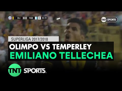 Emiliano Tellechea (1-0) Olimpo vs Temperley | Fecha 21 - Superliga Argentina 2017/2018