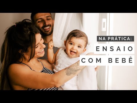 FOTOGRAFIA NA PRÁTICA: Ensaio com bebê em casa