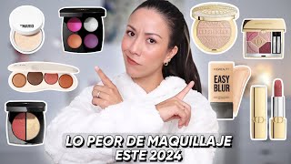 Lo Peor de Maquillaje este 2024 💔: Ups! 🫢