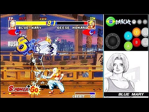Real Bout Fatal Fury Combo Fácil Blue Mary