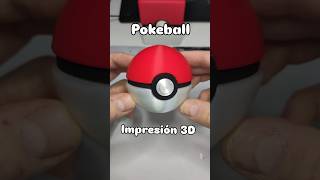 ¡Poke ball impresa en 3D!🔥 #pokemon #pokemoncards #impresion3d #pokemonchannel #shorts #viralshorts