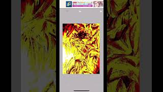 アナログ絵の加工8倍速