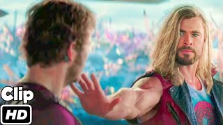 Thor Says Goodbye Too Guardians of the Galaxy Scene Thor: Love and Thunder Movie Clip HD