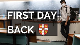 First Day of IN-PERSON Lectures at Cambridge