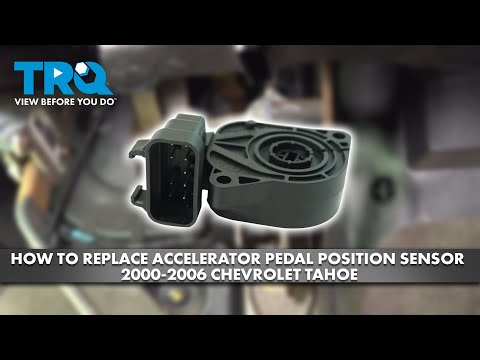 How to Replace Accelerator Pedal Position Sensor 2000-2006 Chevrolet Tahoe
