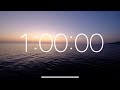 1 Hour Timer Beautiful Ocean Sunset Relaxing And Calm Music