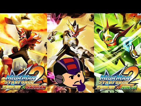 Which Mega Man Star Force 2 Version Should You Play? (Zerker Vs. Saurian Vs. Ninja)