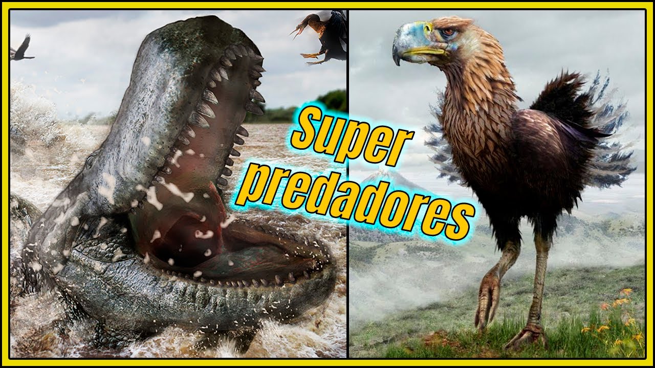 MIOCENO: AVES DO TERROR, MEGALODON, PURUSSAURUS e outros PREDADORES
