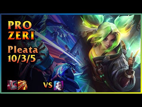 PRO Zeri DRX [Pleata/DDDRX] | KDA 10/3/5 SUP (KR)