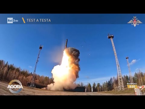 Putin celebra il supermissile nucleare, la risposta di Trump - Agorà 27/10/2025