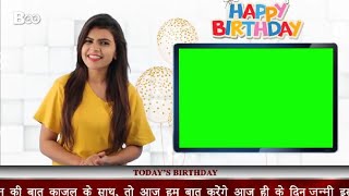 Girls Happy birthday Green Screen video effects 20