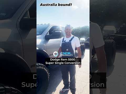 Super Single Conversion on Dodge RAM 5500 (Australia)