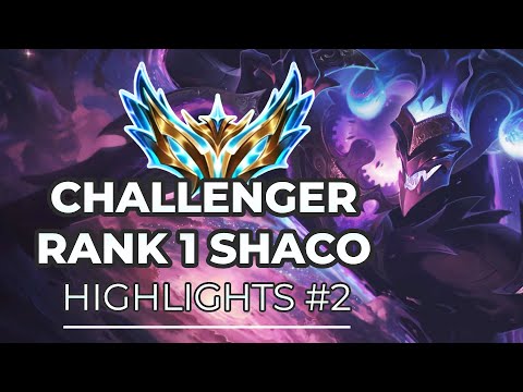 HIGHLIGHTS #2 | Pomerzz - RANK 1 SHACO | CHALLENGER
