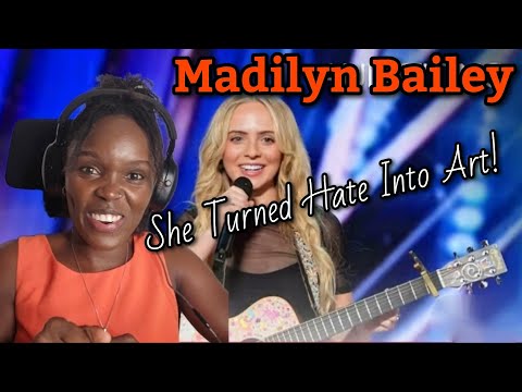 America's Got Talent - Madilyn Bailey Sings a song Made of Hate comments