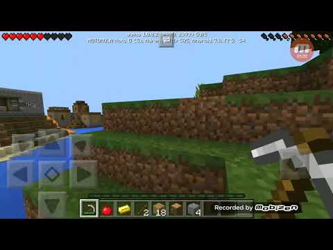 Minecraft achado uma vila