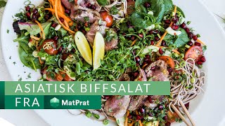 Asiatisk biffsalat