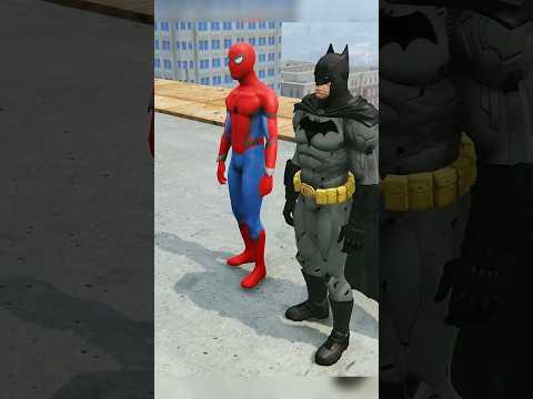 GOKU VS SPIDER MAN - ANIME VS MARVEL, DC | #Shorts | #GTA5 | #Anime | #Goku | #dbz