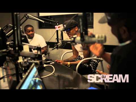 August Alsina Interviews with DJ Scream & Cory B on Hoodrich Radio!!!