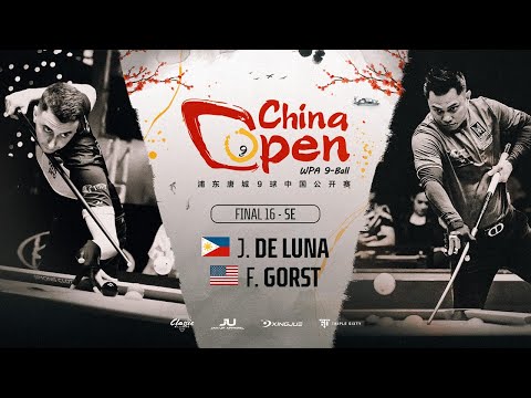 FEDOR GORST - JEFFREY DE LUNA l 2025 China Open - Final 16 Single Elimination