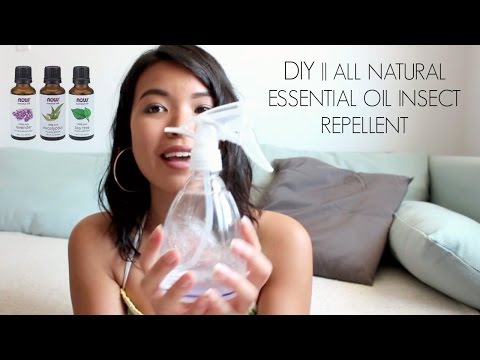 Essential Oil Insect Repellent DIY