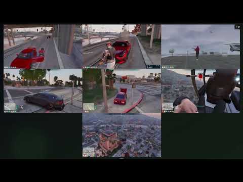 Intense Hydra Gang vs Besties fight ends with cops joining the fight. | GTA NoPixel 4.0