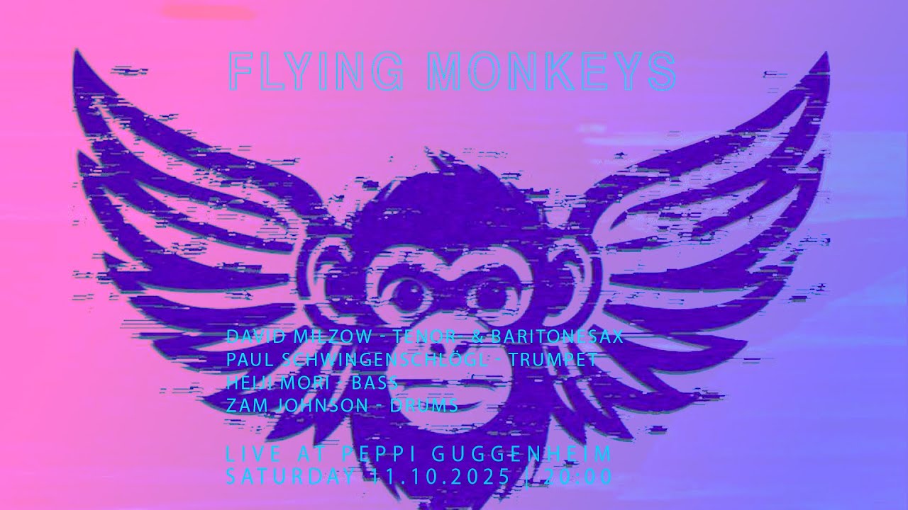 Peppi Guggenheim Berlin Live Concert: Flying Monkeys YOUTUBE