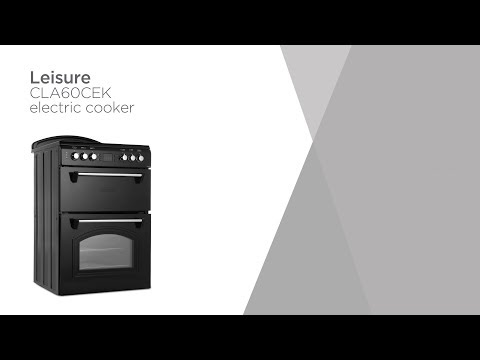 Leisure CLA60CEK 60 cm Electric Ceramic Cooker - Black | Product Overview | Currys PC World