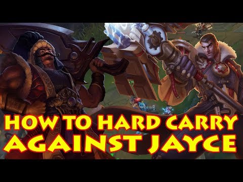 HOW TO CARRY THE TEAM: TRYNDAMERE VS JAYCE TOP: DIAMOND SOLOQ [Patch 7.17]