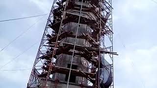 preview picture of video 'Pembangunan menara masjid Al Muslimun Kebonsari blimbing Paciran lamongan'