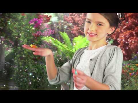 Волшебный цветок с ожерельем и волшебным жучком