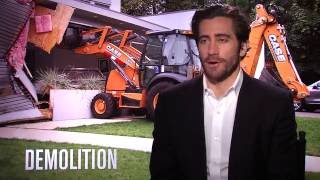 Jake Gyllenhaal: It was cathartic to destroy a home!