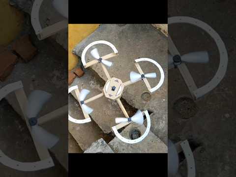 How to make Quadcopter Drone from cardboard #short #viral #project #video