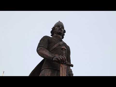 Открытие памятника Александру Невскому в Кургане