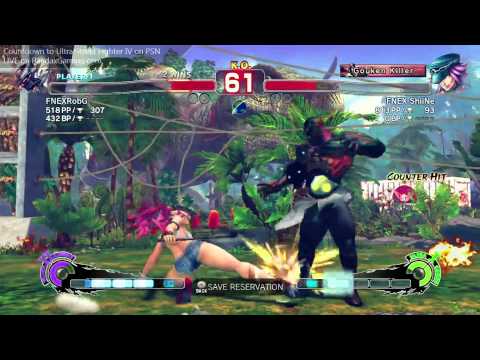 USF4 - FNEXRobG vs FNEX ShiiNe - (PxG Endless Lobby)