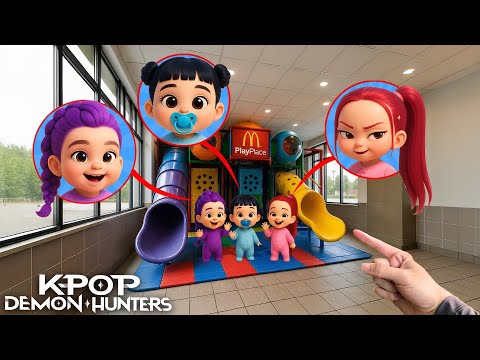 IF YOU SEE BABY KPOP DEMON HUNTERS PLAYING AT MCDONALD’S PLAYPLACE, RUN! (THEY TURNED EVIL)