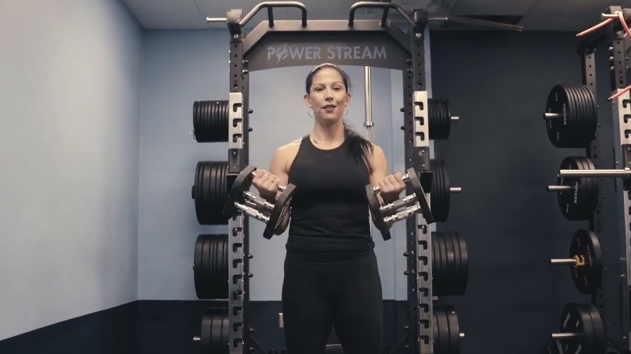 스탠다드 이두근 컬 2