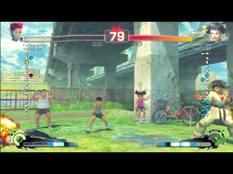 SSF4 Rank Match   t alloy body (VI)  vs  mok11bk (MK)
