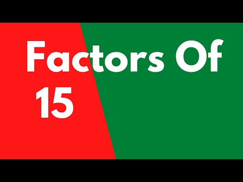 Factors Of 15 | Prime Factorization | Gunankhand | Surendra Khilery