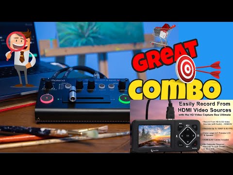 Introducing the Roland V-02HD MK II Streaming Video Mixer | With the ClearClick 4K Recorder