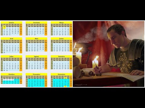 Vídeo: Calendário Juliano: diferenças, datas e conversão