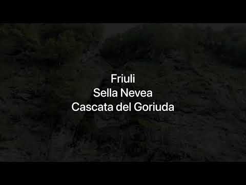 Friuli Sella Nevea Cascata del Goriuda