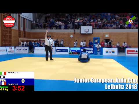 -81 kg: Semi-Final (73) PARLATI, Christian (ITA) CAROLY, Eniel (FRA