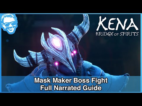 Mask Maker Boss Fight - Full Narrated Guide - Kena Bridge of Spirits [4k HDR]