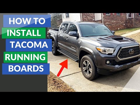 How to Install Toyota Tacoma Running Boards | 2006 - 2023