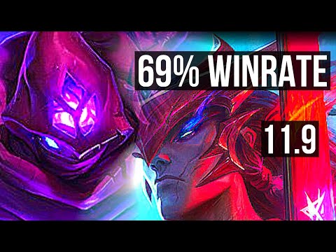 MALZAHAR vs YONE (MID) (DEFEAT) | 69% winrate | EUW Master | v11.9